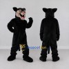 Custom Black and Tan Panther Mascot Costume Adult Full Body Suit for Sports Events Custom Black and Tan Panther Mascot Costume Adult Full Body Suit for Sports Events