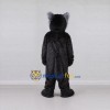 Custom Black and Gray Wolf Mascot Costume Adult Full Body Suit for Sports Events Custom Black and Gray Wolf Mascot Costume Adult Full Body Suit for Sports Events