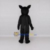 Custom Black and Gray Dog Mascot Costume Adult Full Body Suit for Pet Events Custom Black and Gray Dog Mascot Costume Adult Full Body Suit for Pet Events