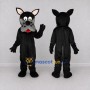 Custom Black and Gray Dog Mascot Costume Adult Full Body Suit for Pet Events