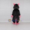 Custom Black Gray and Pink Rat Mascot Costume Adult Full Body Suit for Halloween Events Custom Black Gray and Pink Rat Mascot Costume Adult Full Body Suit for Halloween Events