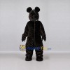 Custom Dark Brown Round-Eared Animal Mascot Costume Adult Full Body Suit for Costume Parties Custom Dark Brown Round-Eared Animal Mascot Costume Adult Full Body Suit for Costume Parties