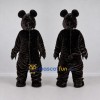 Custom Dark Brown Round-Eared Animal Mascot Costume Adult Full Body Suit for Costume Parties Custom Dark Brown Round-Eared Animal Mascot Costume Adult Full Body Suit for Costume Parties