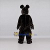 Custom Dark Brown Round-Eared Animal Mascot Costume Adult Full Body Suit for Costume Parties Custom Dark Brown Round-Eared Animal Mascot Costume Adult Full Body Suit for Costume Parties