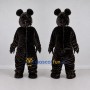 Custom Dark Brown Round-Eared Animal Mascot Costume Adult Full Body Suit for Costume Parties