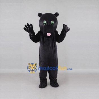 Custom Black Panther Mascot Costume Adult Full Body Suit for Sports Events