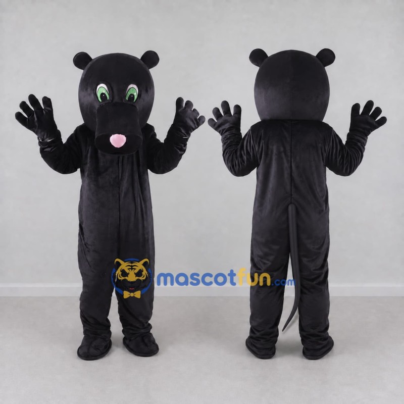 Custom Black Panther Mascot Costume Adult Full Body Suit for Sports Events Custom Black Panther Mascot Costume Adult Full Body Suit for Sports Events