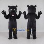 Custom Black Panther Mascot Costume Adult Full Body Suit for Sports Events