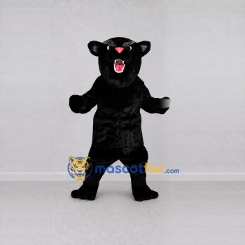 Custom Black Panther Mascot Costume Adult Full Body Suit for Sports Events