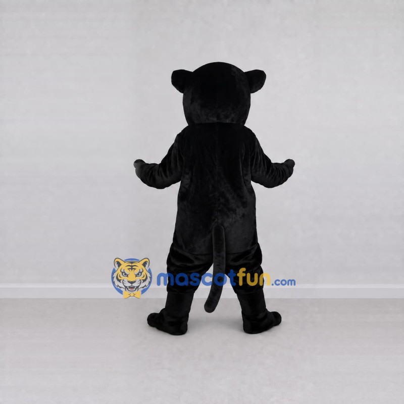 Custom Black Panther Mascot Costume Adult Full Body Suit for Sports Events Custom Black Panther Mascot Costume Adult Full Body Suit for Sports Events