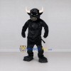 Custom Black Bull Mascot Costume Adult Full Body Suit for Sports Events Custom Black Bull Mascot Costume Adult Full Body Suit for Sports Events