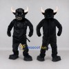 Custom Black Bull Mascot Costume Adult Full Body Suit for Sports Events Custom Black Bull Mascot Costume Adult Full Body Suit for Sports Events