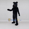 Custom Black Dog Mascot Costume Adult Full Body Suit for Pet Events Custom Black Dog Mascot Costume Adult Full Body Suit for Pet Events