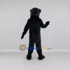 Custom Black Dog Mascot Costume Adult Full Body Suit for Pet Events Custom Black Dog Mascot Costume Adult Full Body Suit for Pet Events