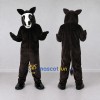 Custom Black and White Horse Mascot Costume Adult Full Body Suit for Farm Events Custom Black and White Horse Mascot Costume Adult Full Body Suit for Farm Events