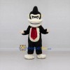 Custom Black Cream and Red Gorilla with Tie Mascot Costume Adult Full Body Suit for Party Events Custom Black Cream and Red Gorilla with Tie Mascot Costume Adult Full Body Suit for Party Events