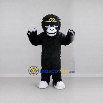 Custom Black and White Monkey King Mascot Costume Adult Full Body Suit for Cultural Events Custom Black and White Monkey King Mascot Costume Adult Full Body Suit for Cultural Events