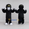 Custom Black and White Monkey King Mascot Costume Adult Full Body Suit for Cultural Events Custom Black and White Monkey King Mascot Costume Adult Full Body Suit for Cultural Events