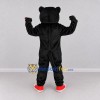 Custom Black and Red Roaring Bear Mascot Costume Adult Full Body Suit for Sports Events Custom Black and Red Roaring Bear Mascot Costume Adult Full Body Suit for Sports Events