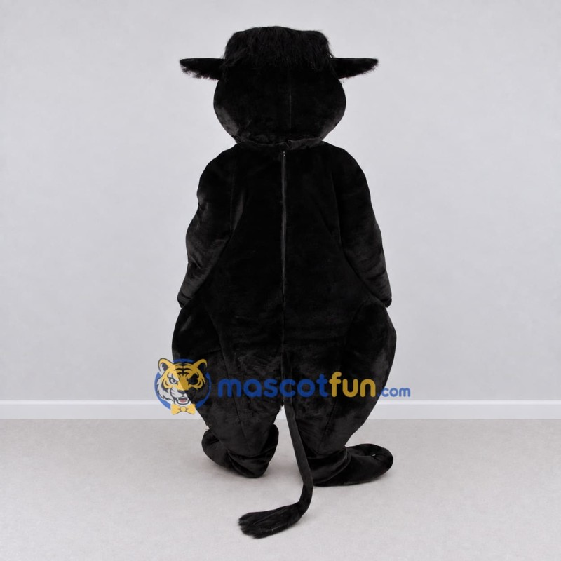 Custom Black and Pink Cow Mascot Costume Adult Full Body Suit for Farm Events