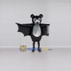 Custom Black and Gray Bat Mascot Costume Adult Full Body Suit for Halloween Events Custom Black and Gray Bat Mascot Costume Adult Full Body Suit for Halloween Events