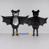 Custom Black and Gray Bat Mascot Costume Adult Full Body Suit for Halloween Events Custom Black and Gray Bat Mascot Costume Adult Full Body Suit for Halloween Events