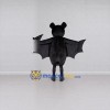 Custom Black and Gray Bat Mascot Costume Adult Full Body Suit for Halloween Events Custom Black and Gray Bat Mascot Costume Adult Full Body Suit for Halloween Events