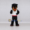 Custom Black and White Dog in Sportswear Mascot Costume Adult Full Body Suit for Sports Events Custom Black and White Dog in Sportswear Mascot Costume Adult Full Body Suit for Sports Events