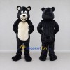 Custom Black and Cream Bear Mascot Costume Adult Full Body Suit for Children's Events Custom Black and Cream Bear Mascot Costume Adult Full Body Suit for Children's Events