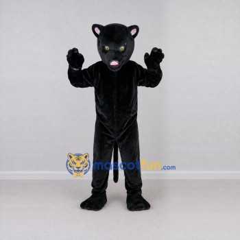 Custom Black Panther Mascot Costume Adult Full Body Suit for Sports Events
