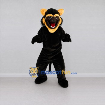 Custom Black and Yellow Big Wolf Mascot Costume Adult Full Body Suit for Sports Events Custom Black and Yellow Big Wolf Mascot Costume Adult Full Body Suit for Sports Events
