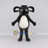 Custom Dark Gray and White Koala Mascot Costume Adult Full Body Suit for Wildlife Events