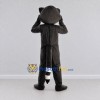Custom Gray Black and White Raccoon Mascot Costume Adult Full Body Suit for Woodland Events Custom Gray Black and White Raccoon Mascot Costume Adult Full Body Suit for Woodland Events