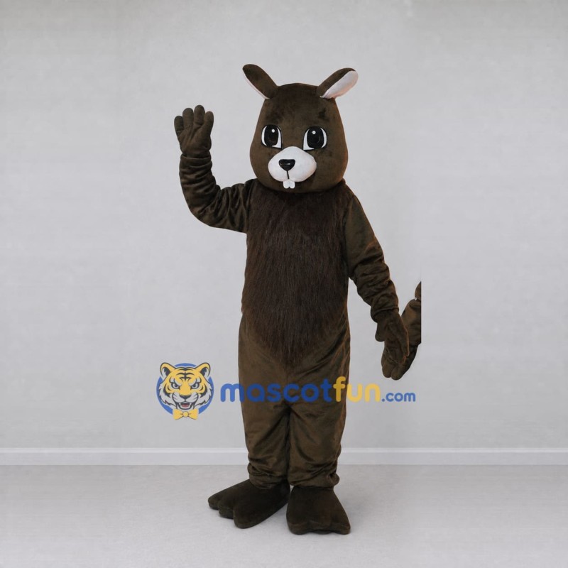 Custom Brown Kangaroo Mascot Costume Adult Full Body Suit for Wildlife Events