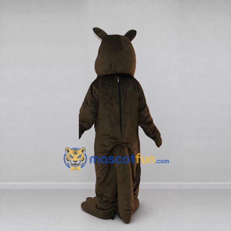 Custom Brown Kangaroo Mascot Costume Adult Full Body Suit for Wildlife Events