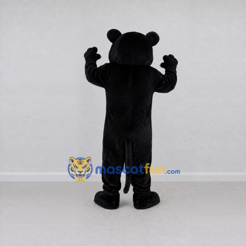 Custom Black Panther Mascot Costume Adult Full Body Suit for Sports Events Custom Black Panther Mascot Costume Adult Full Body Suit for Sports Events
