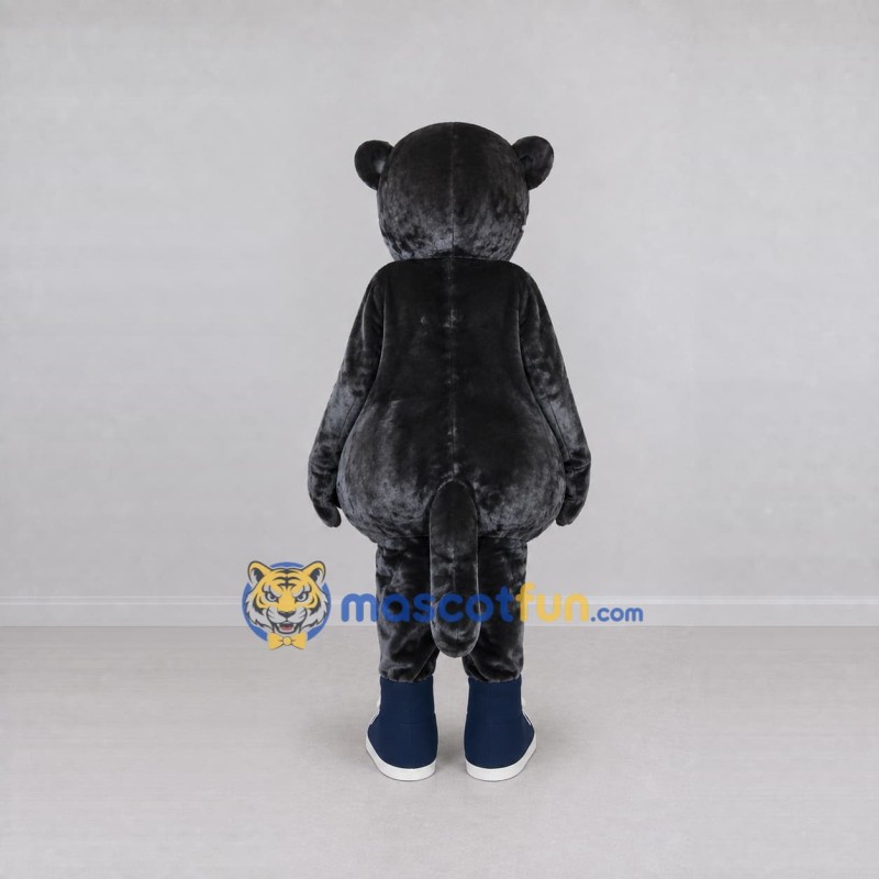 Custom Dark Gray Rodent Mascot Costume Adult Full Body Suit for Woodland Events