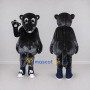 Custom Dark Gray Rodent Mascot Costume Adult Full Body Suit for Woodland Events