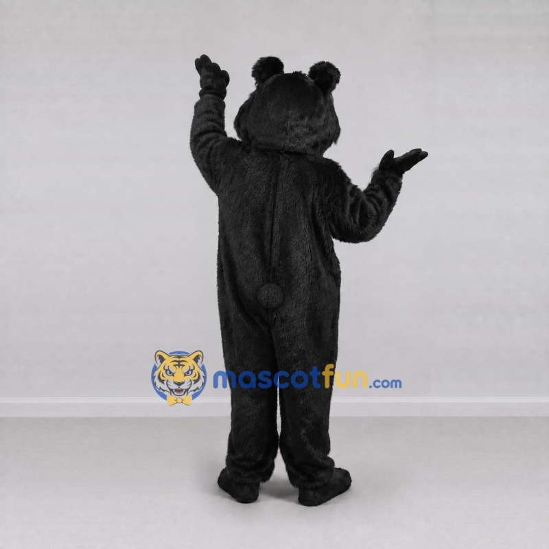 Custom Black Bear Mascot Costume Adult Full Body Suit for Wildlife Events Custom Black Bear Mascot Costume Adult Full Body Suit for Wildlife Events