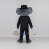 Custom Gray and Black Koala in Suit Mascot Costume Adult Full Body Suit for Party Events Custom Gray and Black Koala in Suit Mascot Costume Adult Full Body Suit for Party Events