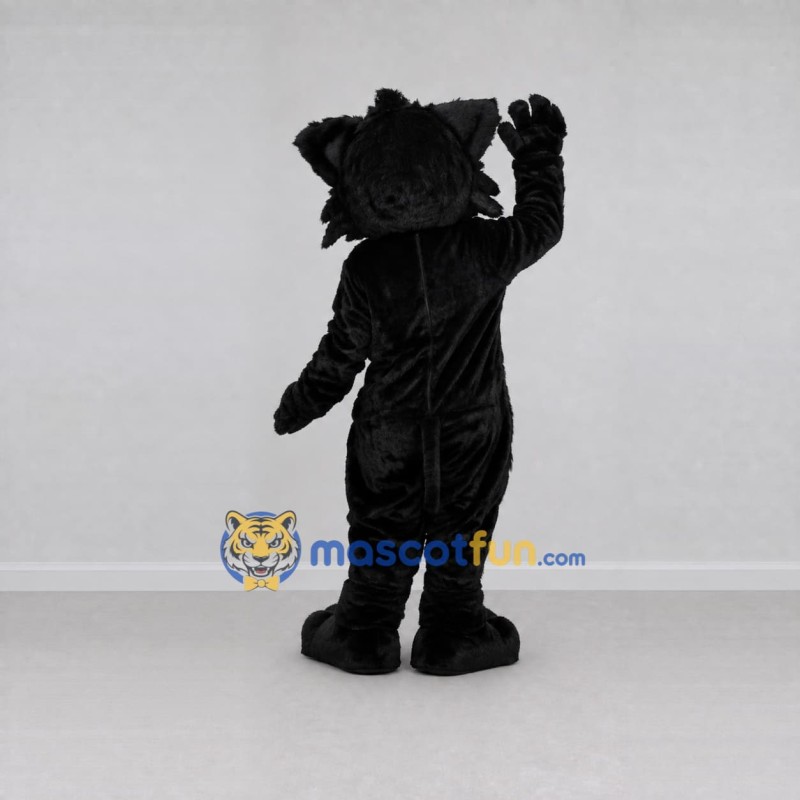 Custom Black and White Cat Mascot Costume Adult Full Body Suit for Halloween Events Custom Black and White Cat Mascot Costume Adult Full Body Suit for Halloween Events