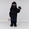 Custom Black Gorilla Mascot Costume Adult Full Body Suit for Wildlife Events Custom Black Gorilla Mascot Costume Adult Full Body Suit for Wildlife Events