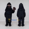 Custom Black Gorilla Mascot Costume Adult Full Body Suit for Wildlife Events Custom Black Gorilla Mascot Costume Adult Full Body Suit for Wildlife Events