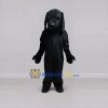 Custom Black Dog Mascot Costume Adult Full Body Suit for Pet Events Custom Black Dog Mascot Costume Adult Full Body Suit for Pet Events