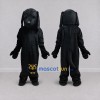 Custom Black Dog Mascot Costume Adult Full Body Suit for Pet Events Custom Black Dog Mascot Costume Adult Full Body Suit for Pet Events