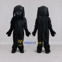 Custom Black Dog Mascot Costume Adult Full Body Suit for Pet Events