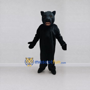 Custom Black Panther Mascot Costume Adult Full Body Suit for Sports Events