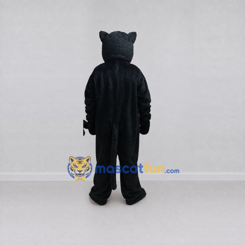 Custom Black Panther Mascot Costume Adult Full Body Suit for Sports Events Custom Black Panther Mascot Costume Adult Full Body Suit for Sports Events