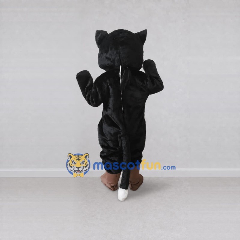 Custom Black and White Cat Mascot Costume Adult Full Body Suit for Pet Events Custom Black and White Cat Mascot Costume Adult Full Body Suit for Pet Events