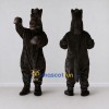 Custom Dark Brown Horse Mascot Costume Adult Full Body Suit for Farm Events